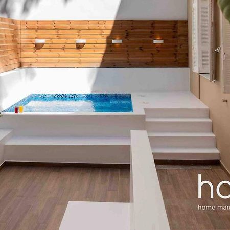 Nemeseos Ground Floor Homm Apartment With Roof Garden And Wading Pool Athens Exterior photo